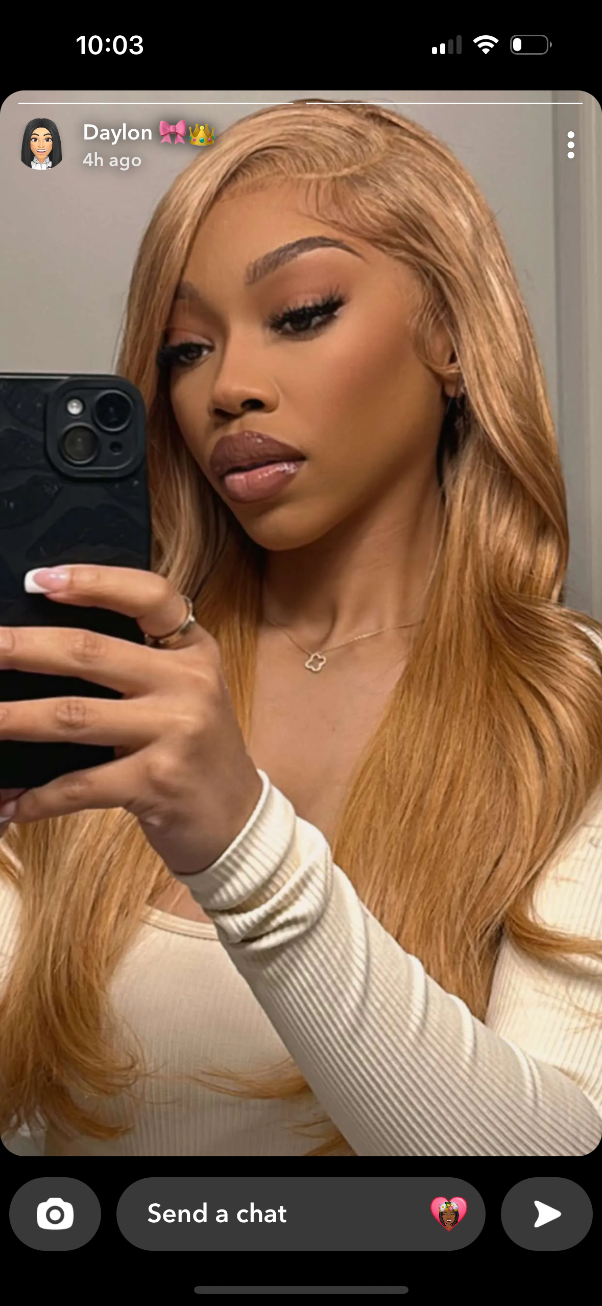 Honey Blonde Wig